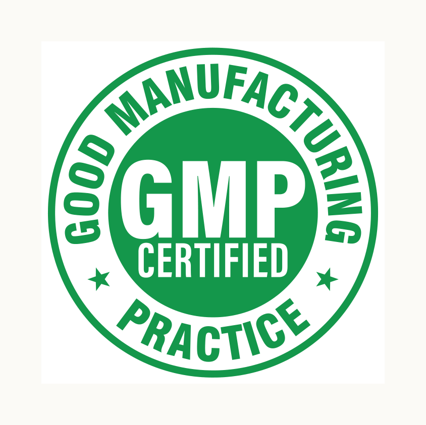 Good Manufacturing Practice certified mark